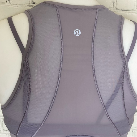 Lululemon fresh in mesh tank top dusky lavender - Picture 9 of 11